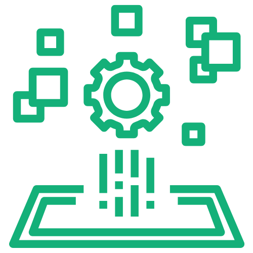 Flexio orchestration platform icon for healthcare logistics to plan routes, screen drivers, confirm drops, and track live status for pharmacies, labs, telehealth, and remote patient monitoring